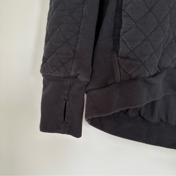 Lululemon Women's Forever Warm Quilted Quarter Zip Pullover Sweatshirt Size 10 - Picture 10 of 15